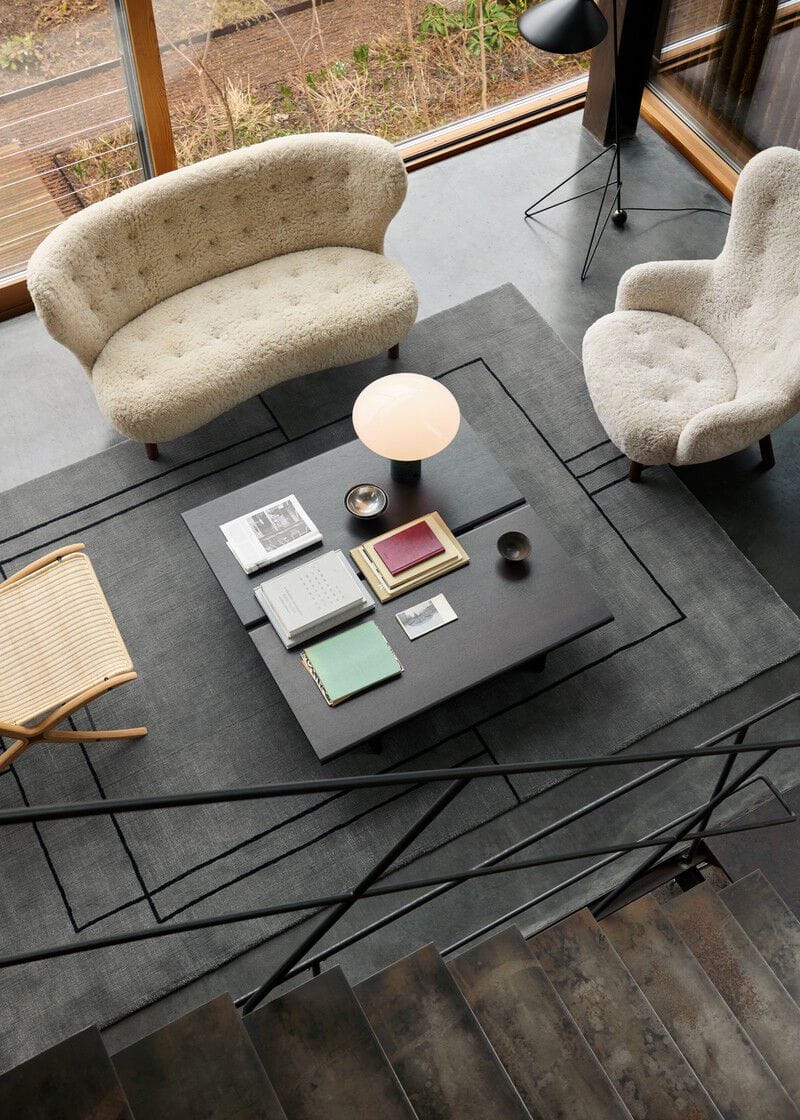 Прямоугольный ковер из шерсти, вискозы и бамбукового шелка &Tradition CRUISE AP23 ARCH-00082839 - Вид №7