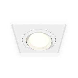 Светильник точечный встраиваемый светодиодный Ambrella Light Xc7631080 2 м² под отверстие 8 см цвет белый