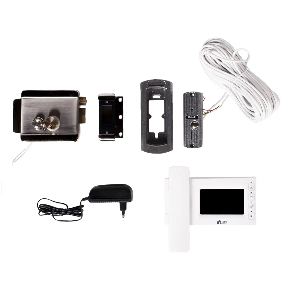 Комплект Дом Fort С0408HF, монитор 4,3 дюйма FORTAUTOMATICS STLM-2134289 - Вид №2