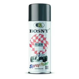 Эмаль Bosny Ral 7011 серый серебристый 0.4 л