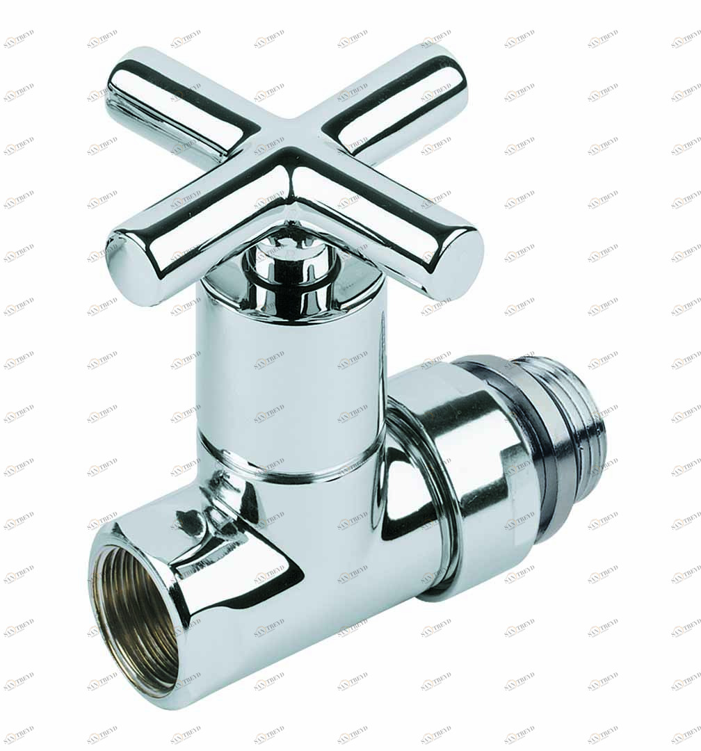 Carlo Poletti V43700L Клапан прямой, с подключением для медной или пластиковой трубы 