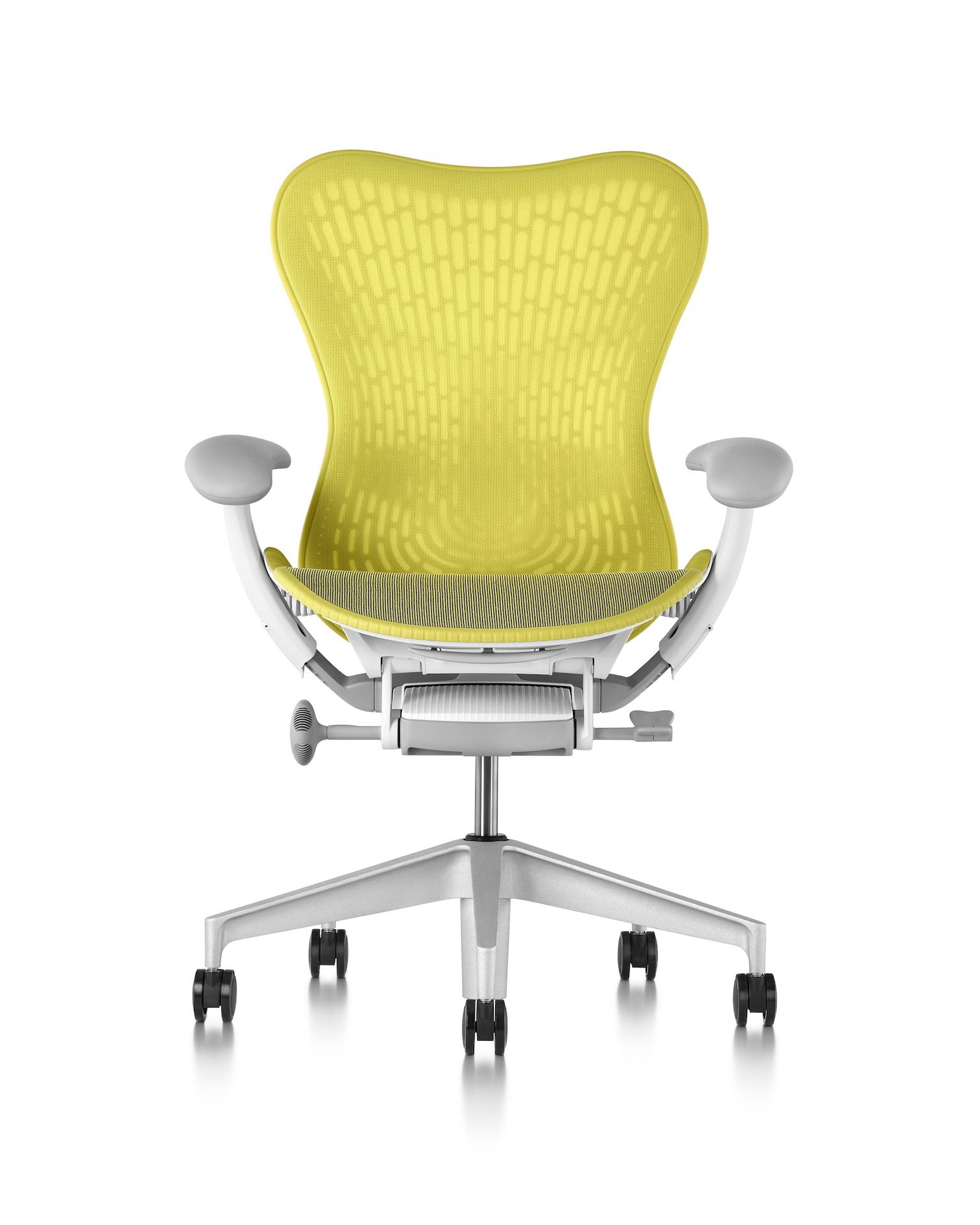 Эргономичное офисное кресло с вращающейся тканью Butterfly Herman Miller Mirra 2 ARCH-00092336 - Вид №93