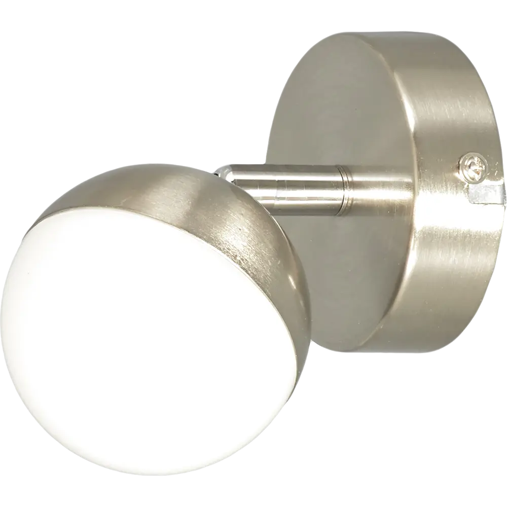Спот светодиодный Globo 56201, 1x4.8 Вт, цвет матовый никель STLM-2181979