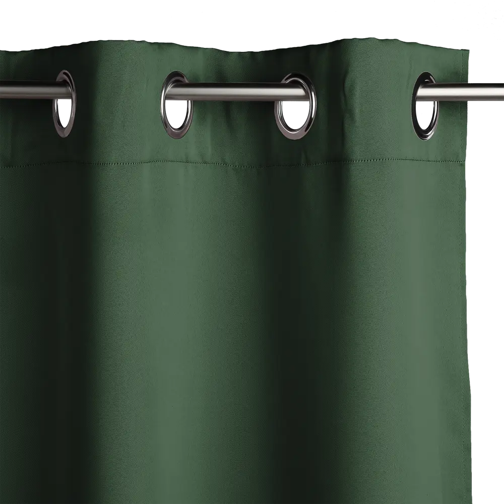 Штора на люверсах 140x260 см цвет зелёный Atmosphera STLM-2132063 - Вид №2
