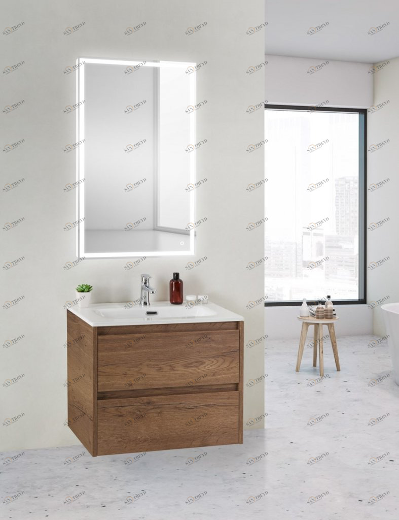 Мебель для ванной комнаты BelBagno KRAFT 39-600 Rovere Tabacco 