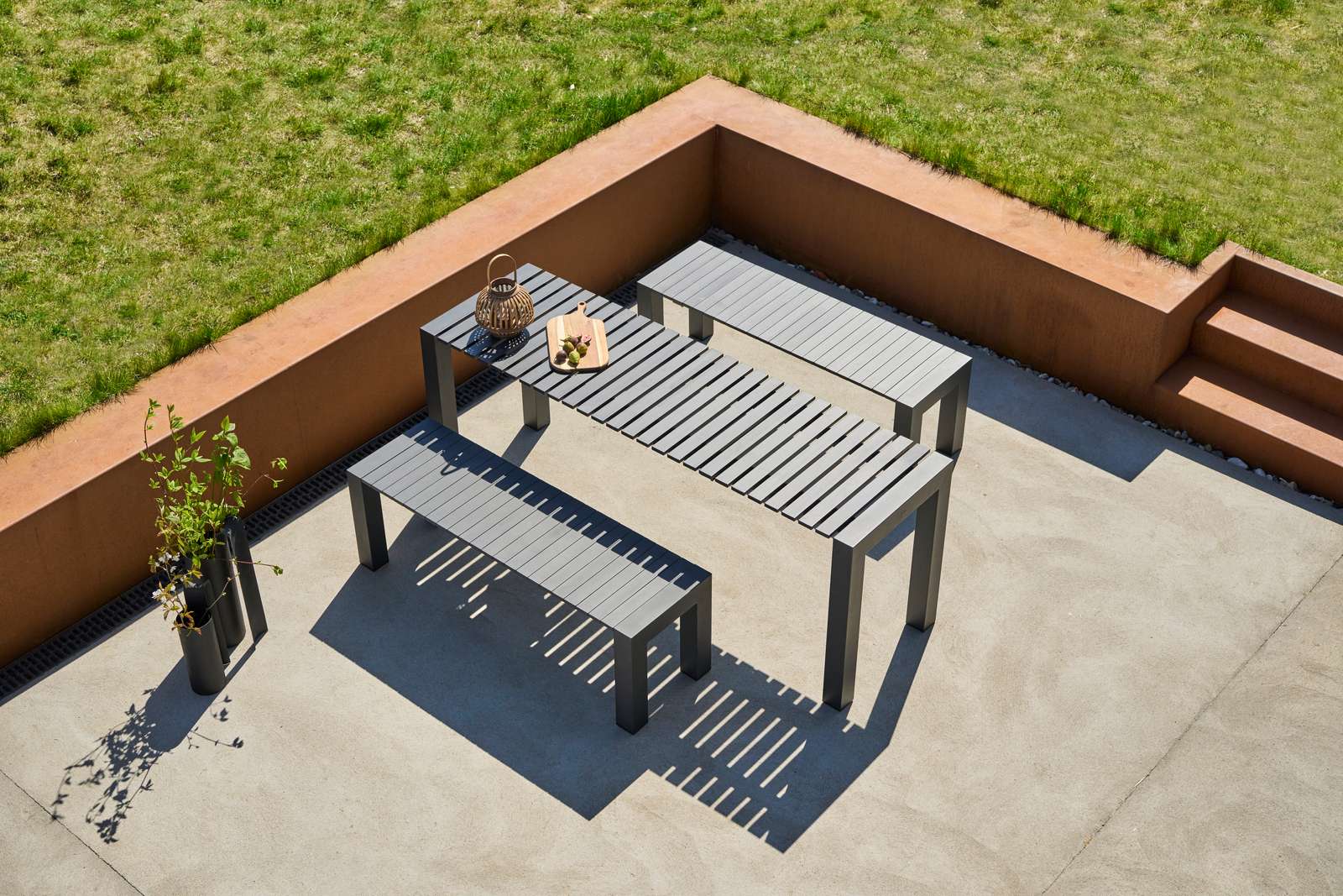 Алюминиевый выдвижной садовый стол Mindo Mindo 111 ARCH-00006174 - Вид №2