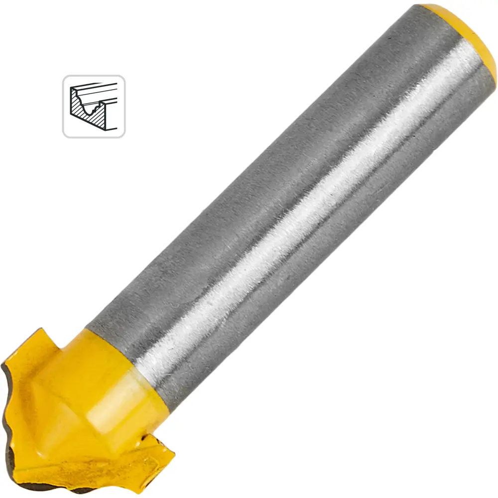 Фреза по дереву пазовая фасонная 553382 12.7x9.5 мм хвостовик 8 мм Santreyd STLM-2193669