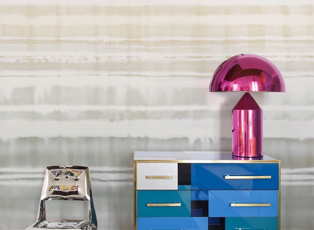 Полосатые обои Jannelli&Volpi СП 202 MURALS DECOR ARCH-00060083 - Вид №2