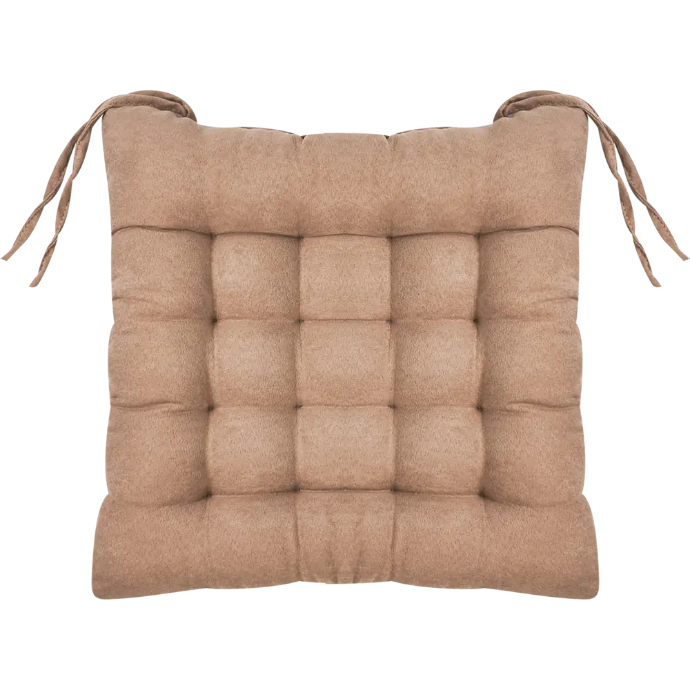 Подушка декоративная 38x38 см цвет бежевый LINEN WAY STLM-2058075