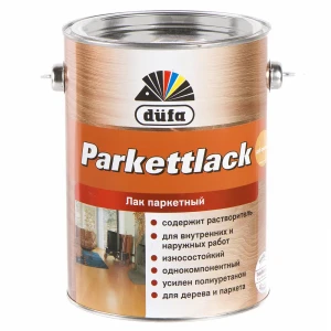 Лак паркетный полуматовый цвета дуб Dufa Parkettlack 2.5 л 11852196 STLM-2048553