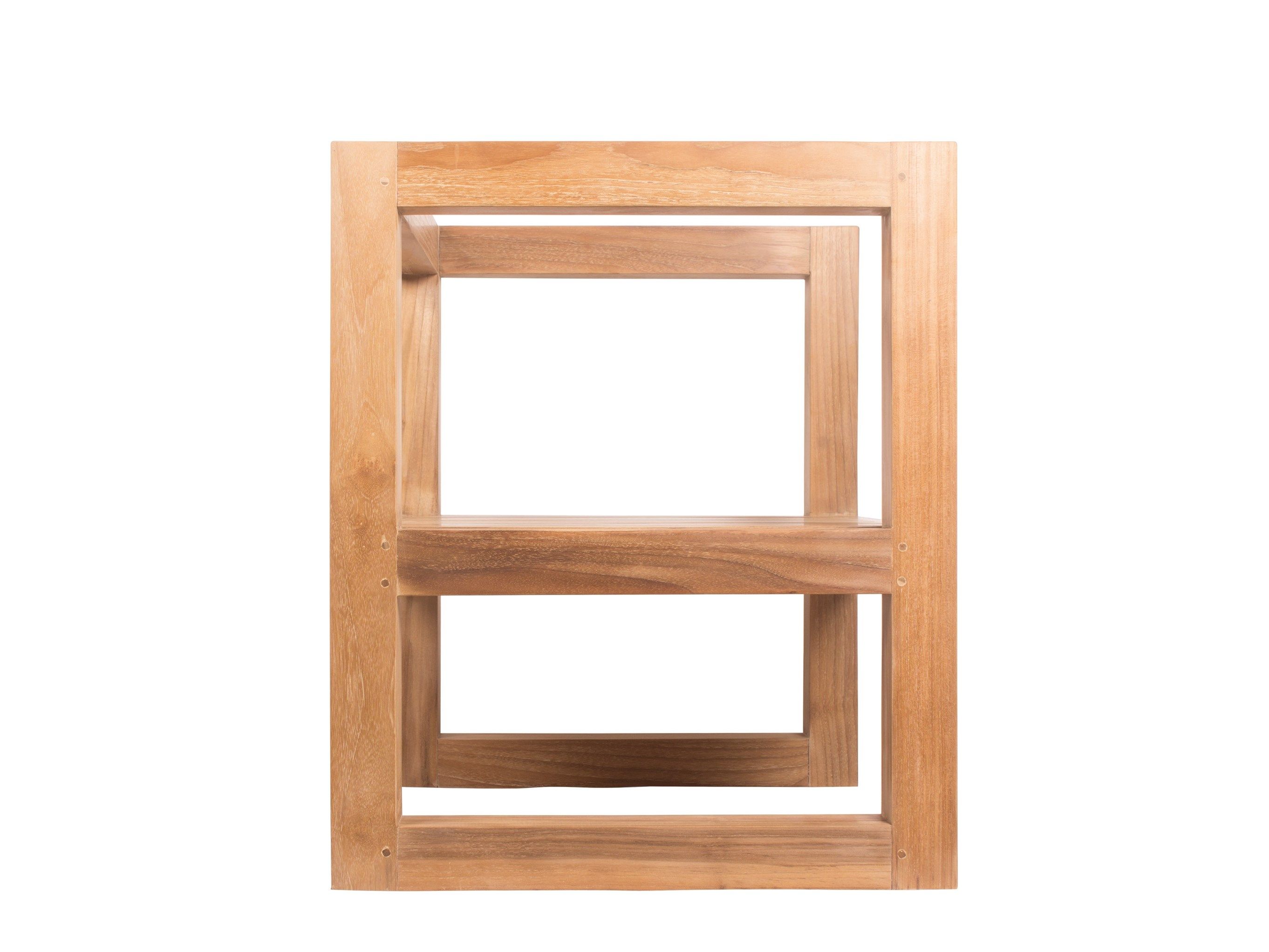 Садовое кресло из тикового дерева с подлокотниками Il Giardino di Legno Boxer ARCH-00076664 - Вид №1