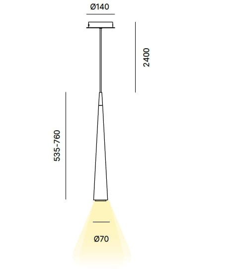 Алюминиевый светодиодный подвесной светильник Quadrifoglio Group Дизайнерское освещение ARCH-00083683 - Вид №8