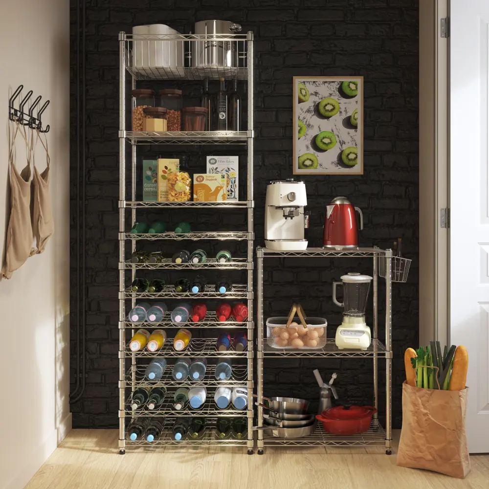 Корзина навесная KONSENSA 28x9.7 см цвет хром STLM-2169970 - Вид №3