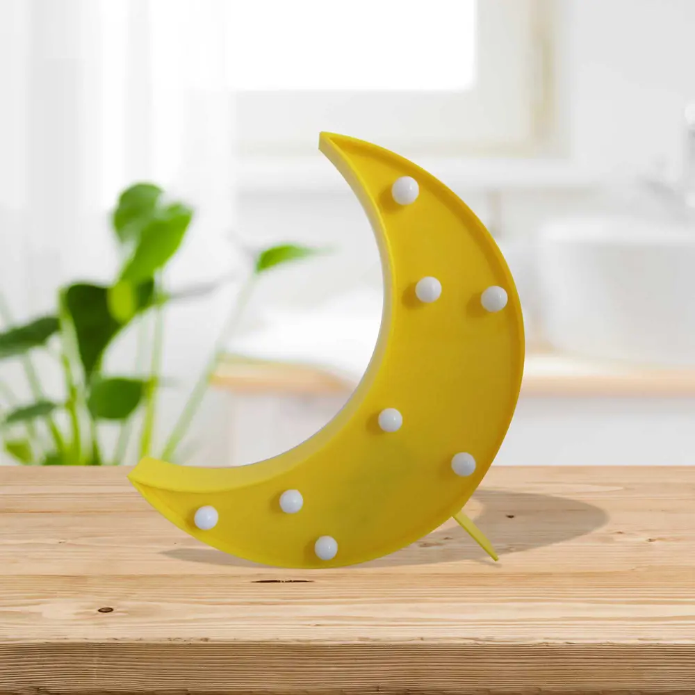 Ночник «Полумесяц» 3 Вт, цвет жёлтый APEYRON STLM-2109223 - Вид №7