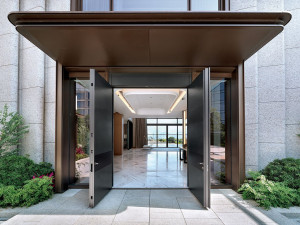 Бронированная входная дверь Laminam® Cor-Ten