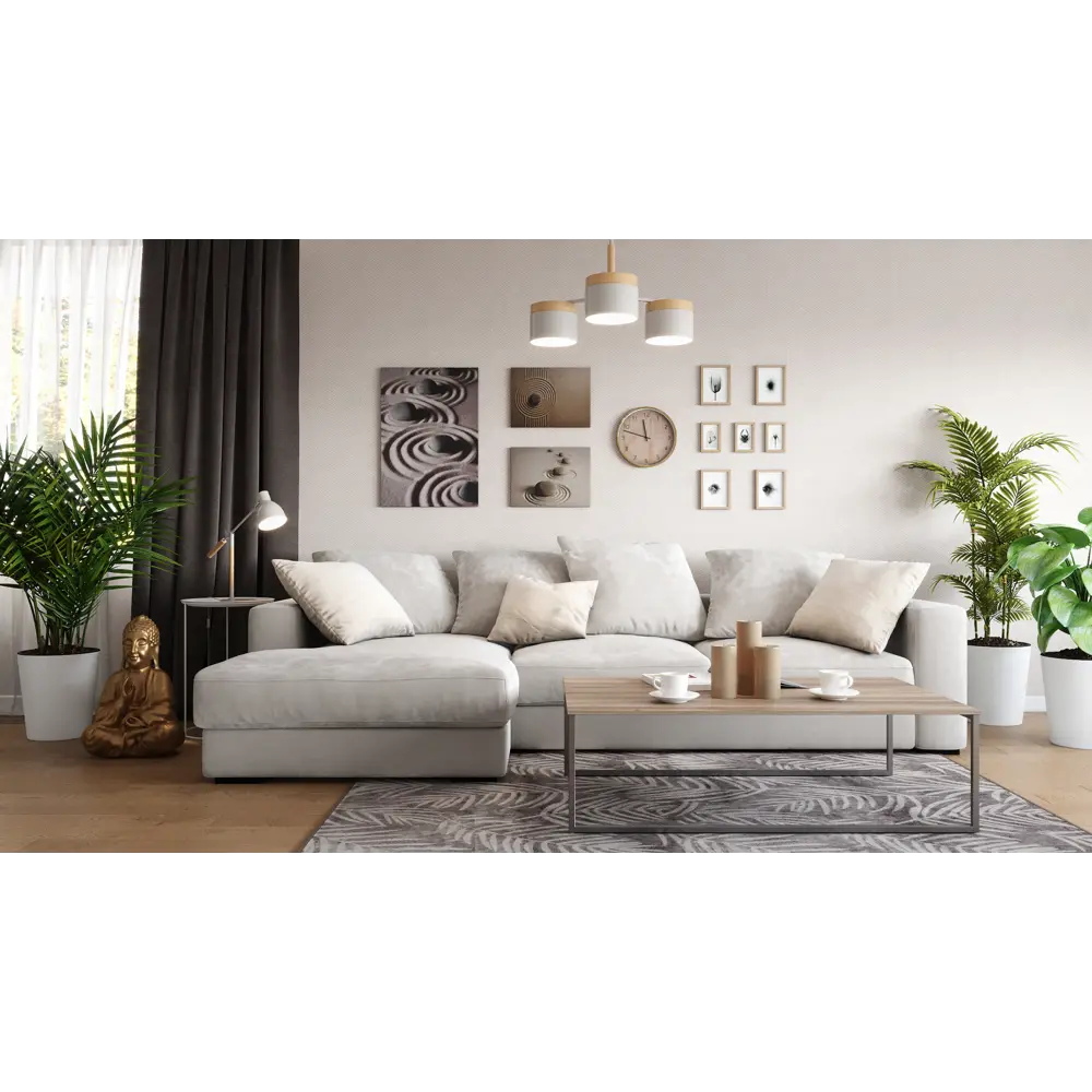 Часы настенные «Гранд» D30.2 см цвет бежевый 82036764 STLM-2019225 Santreyd  - Вид №4