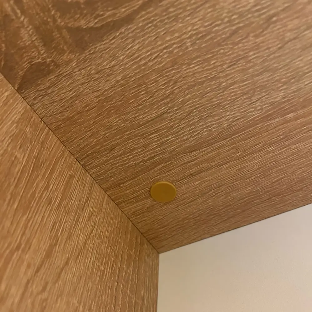 Заглушка эксцентрика 18 мм пластик цвет коричневый матовый 20 шт Santreyd STLM-2055340 - Вид №2