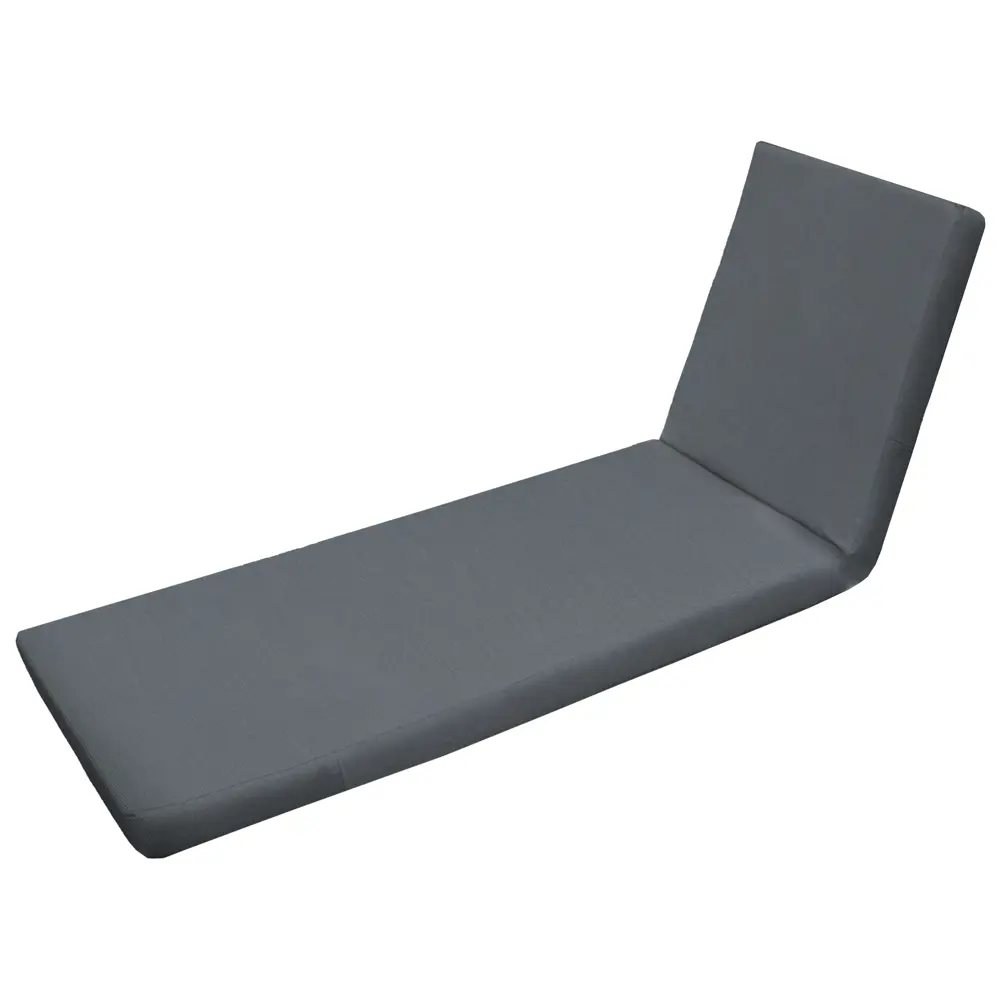 Подушка на шезлонг Seasons Модерн 65x190 см цвет серый STLM-2024814