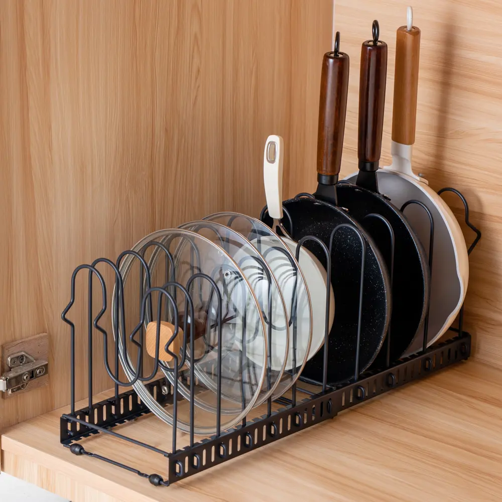 Раздвижной органайзер Delinia для кастрюль и крышек 87823036 STLM-1576960