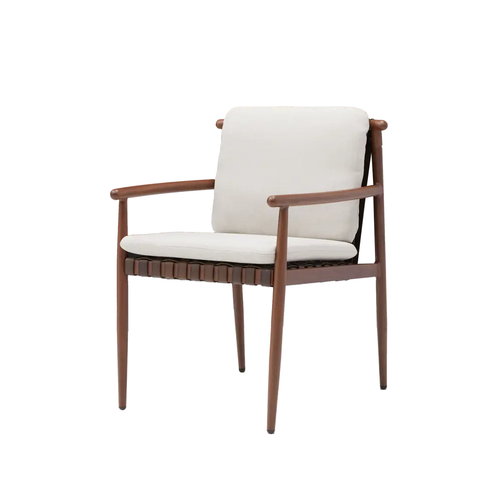 Кресло садовое NATERIAL Retro в стиле ретро с подушкой 87901310 STLM-0951069 - Вид №2