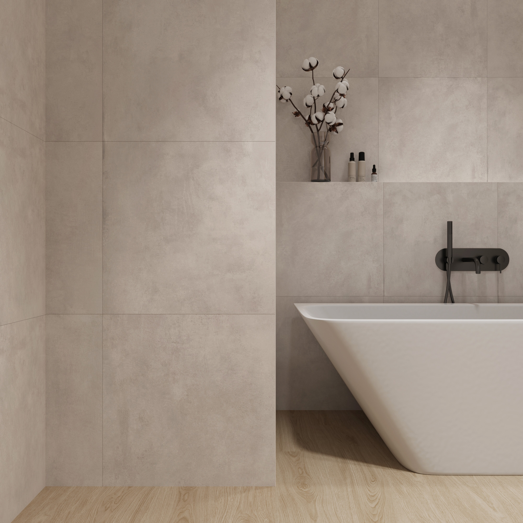 Керамогранит CEMENTUM BIANCO 60х60 Arcadia Ceramica RT6001-A 