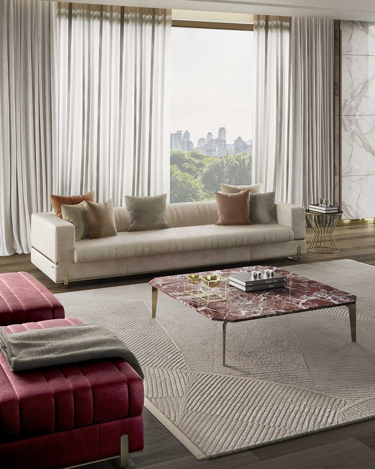 2-местный тканевый диван Capital Collection ARCH-00018224