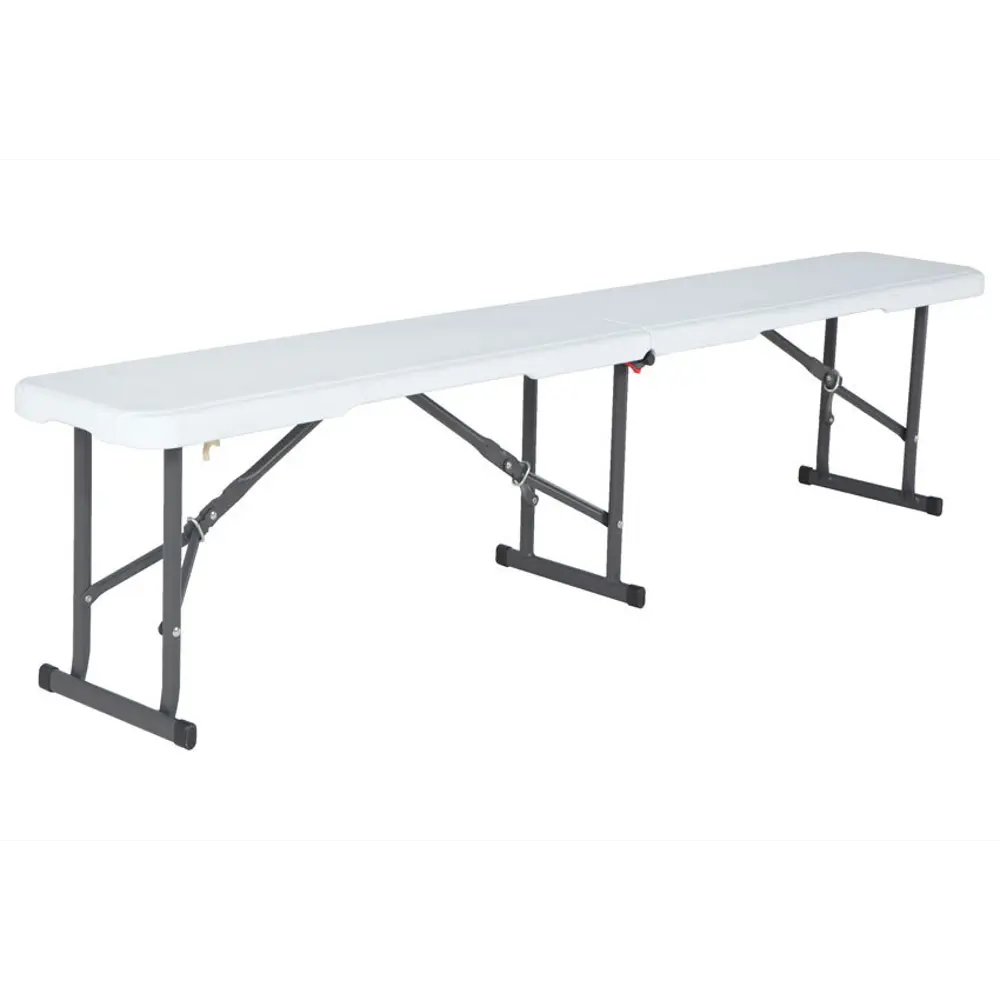 Скамья садовая пластиковая 183x28x43 см складывается в чемодан Santreyd STLM-2065170