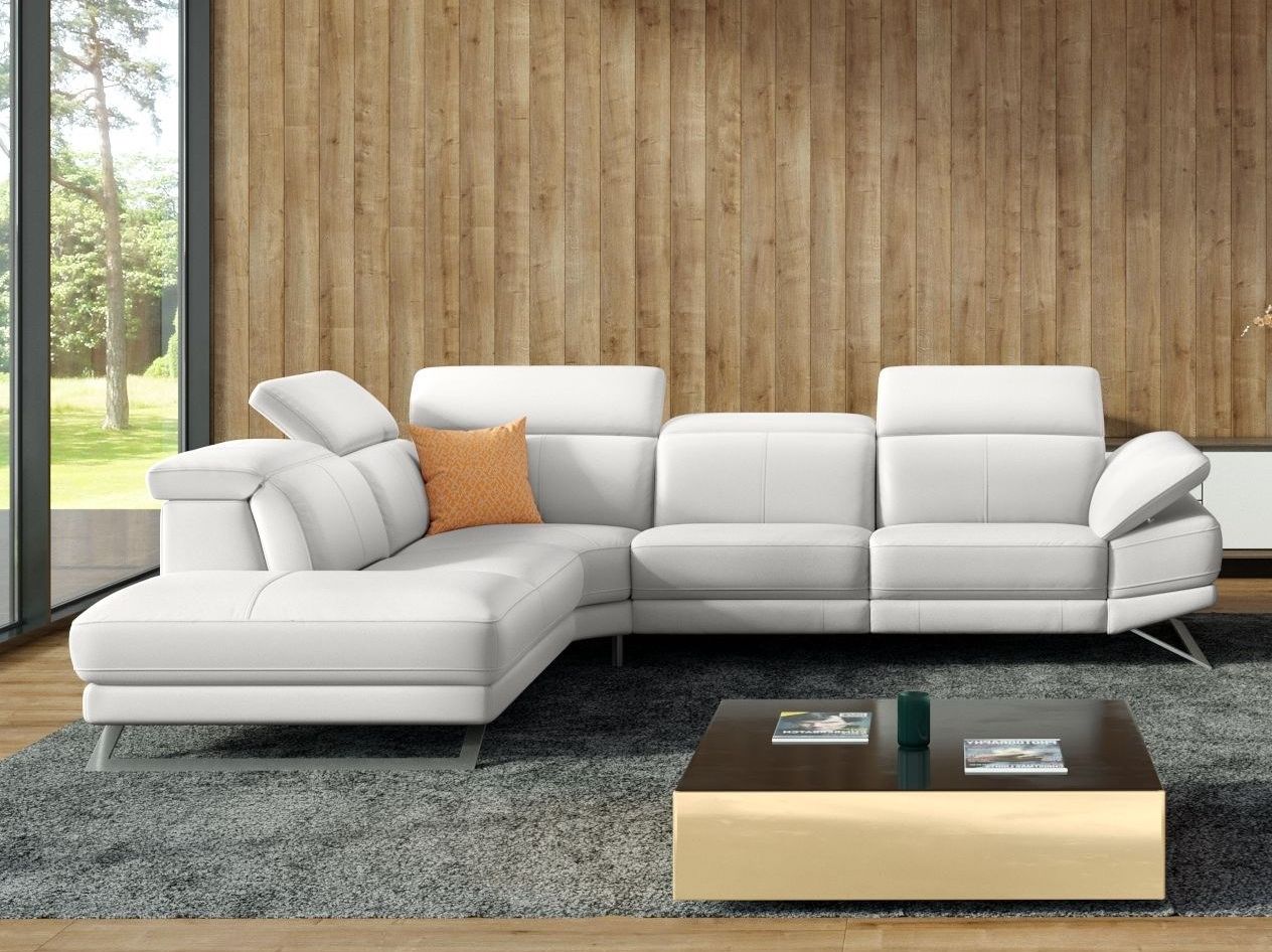 Кожаный угловой диван Sofanella ARCH-00138965 - Вид №2