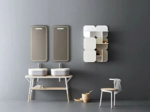 NOVELLO Двойной туалетный столик с зеркалом Oblon