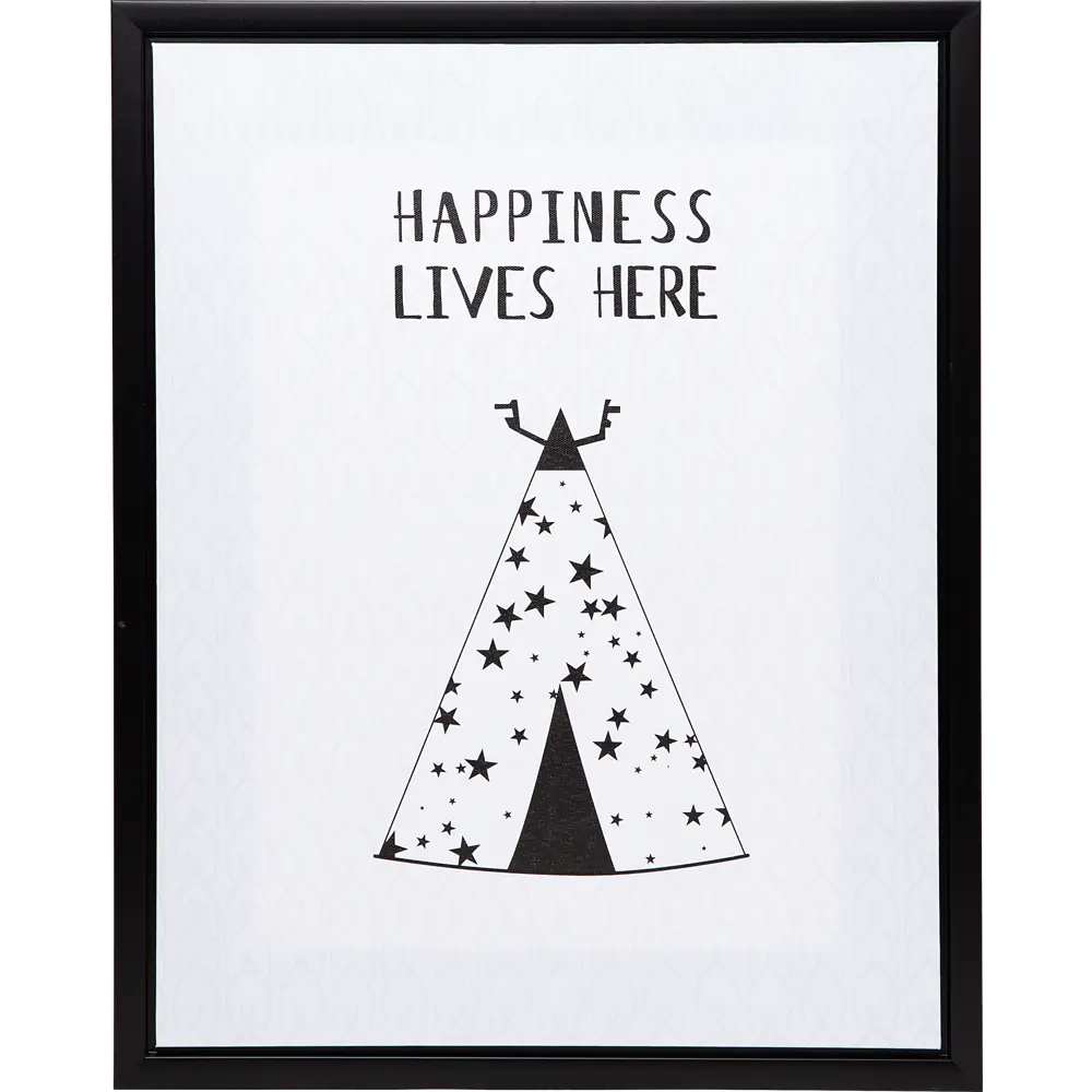 Картина на холсте в раме «Happiness» 40х50 см Santreyd STLM-2118749