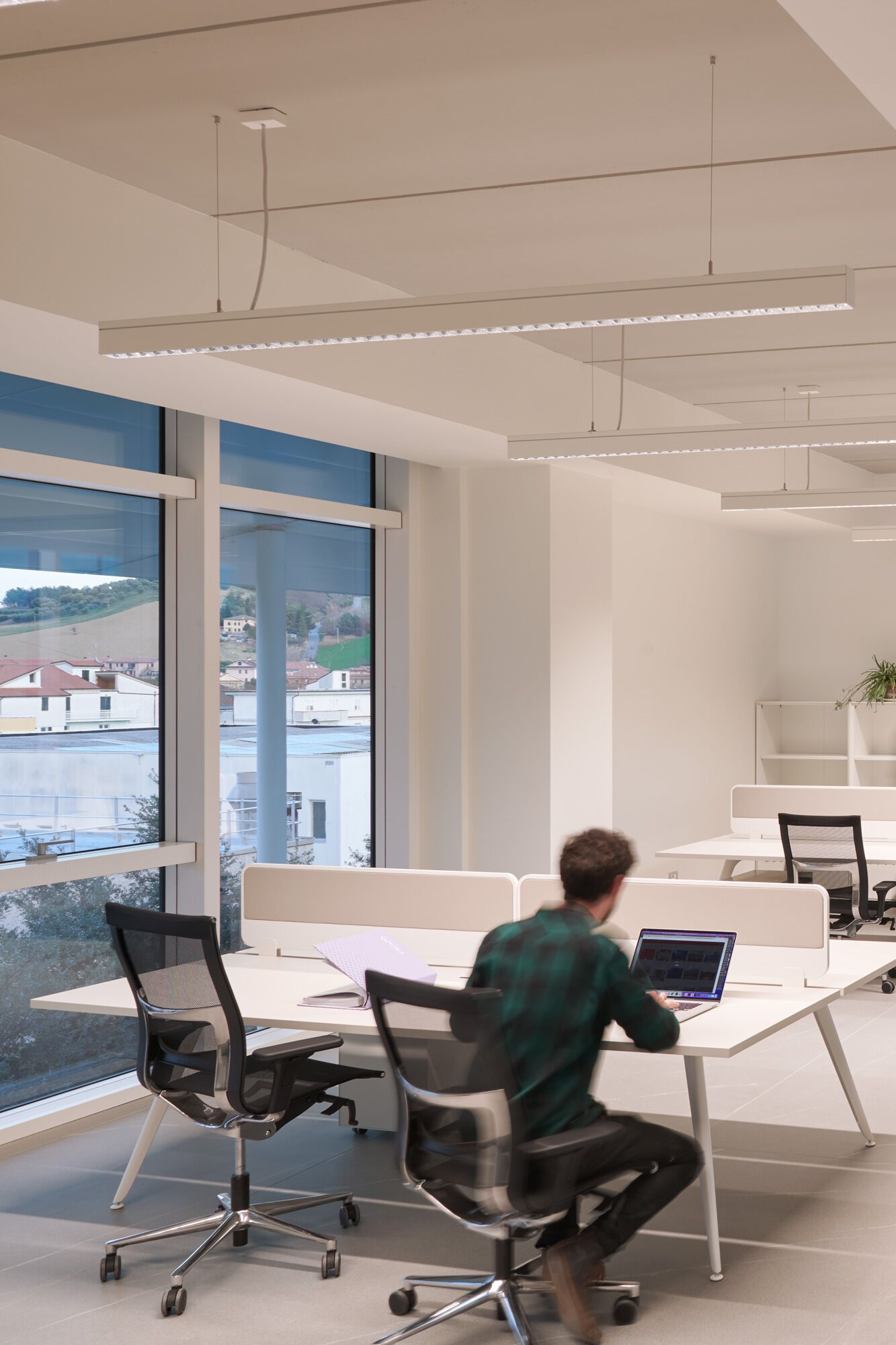 Офис светодиодный подвесной светильник с диммером iGuzzini в 60 ARCH-00135476 - Вид №5