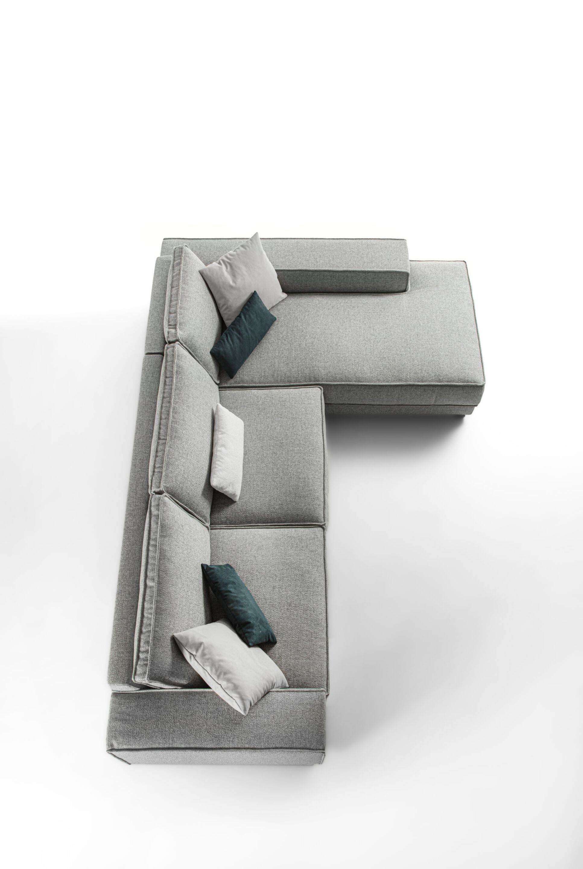 Съемный тканевый диван с полуостровом GRUPPO FOX день Фокса ARCH-00035677 - Вид №1