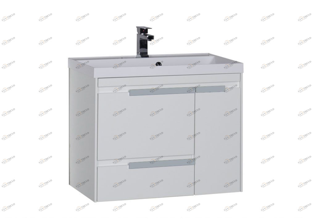 Тумба под раковину Aquanet Тиволи 80 белый sun-id-275447