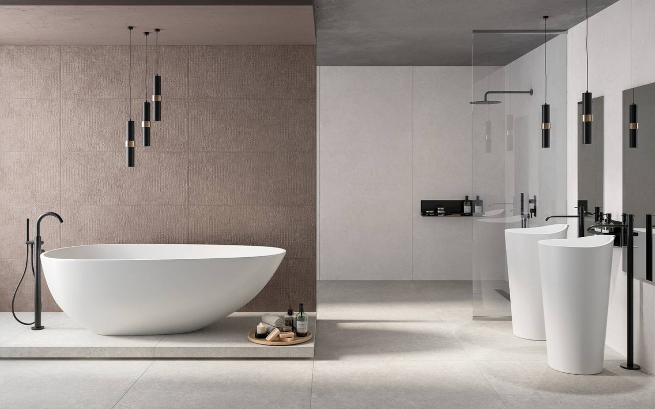 Пол / облицовка керамогранита с эффектом камня Supergres KALKAREA ARCH-00007105 - Вид №4