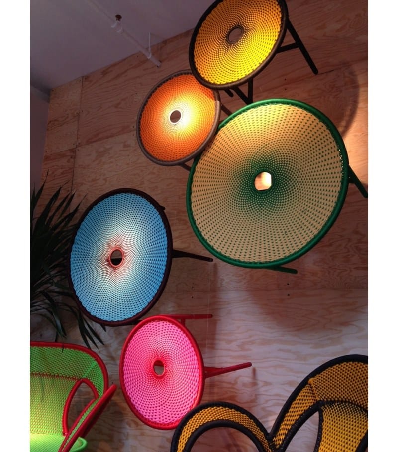 Журнальный столик из стали и цветной полиэтиленовой проволоки MOROSO M'afrique ARCH-00065234 - Вид №4