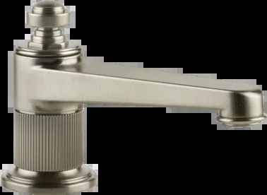 Носик для умывальника 65021 149 Gessi Venti20 МАТОВЫЙ НИКЕЛЬ FINOX