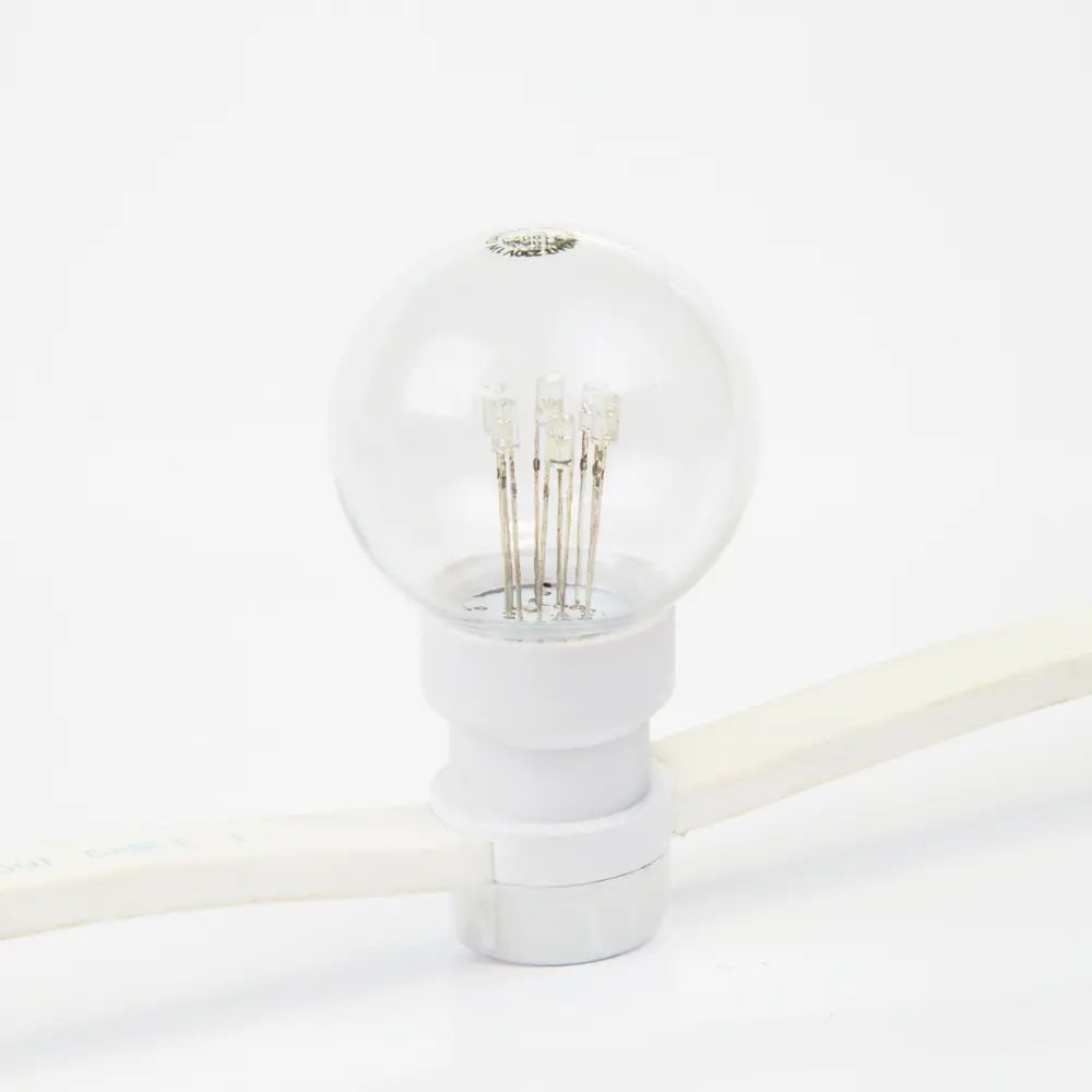 Гирлянда белт-лайт из лампочек Neon-Night Belt Light 10 м 30 ламп IP65 цвет желтый Santreyd STLM-2194293 - Вид №2