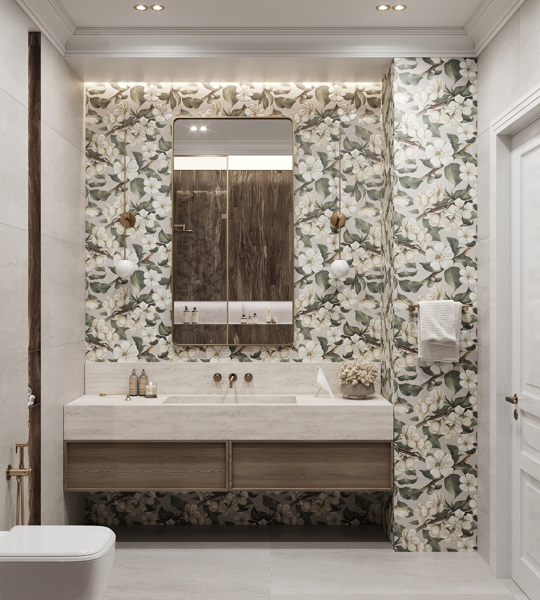 Керамогранит CORTEN GREY DECOR 60х120 Creanza SH1004-D 