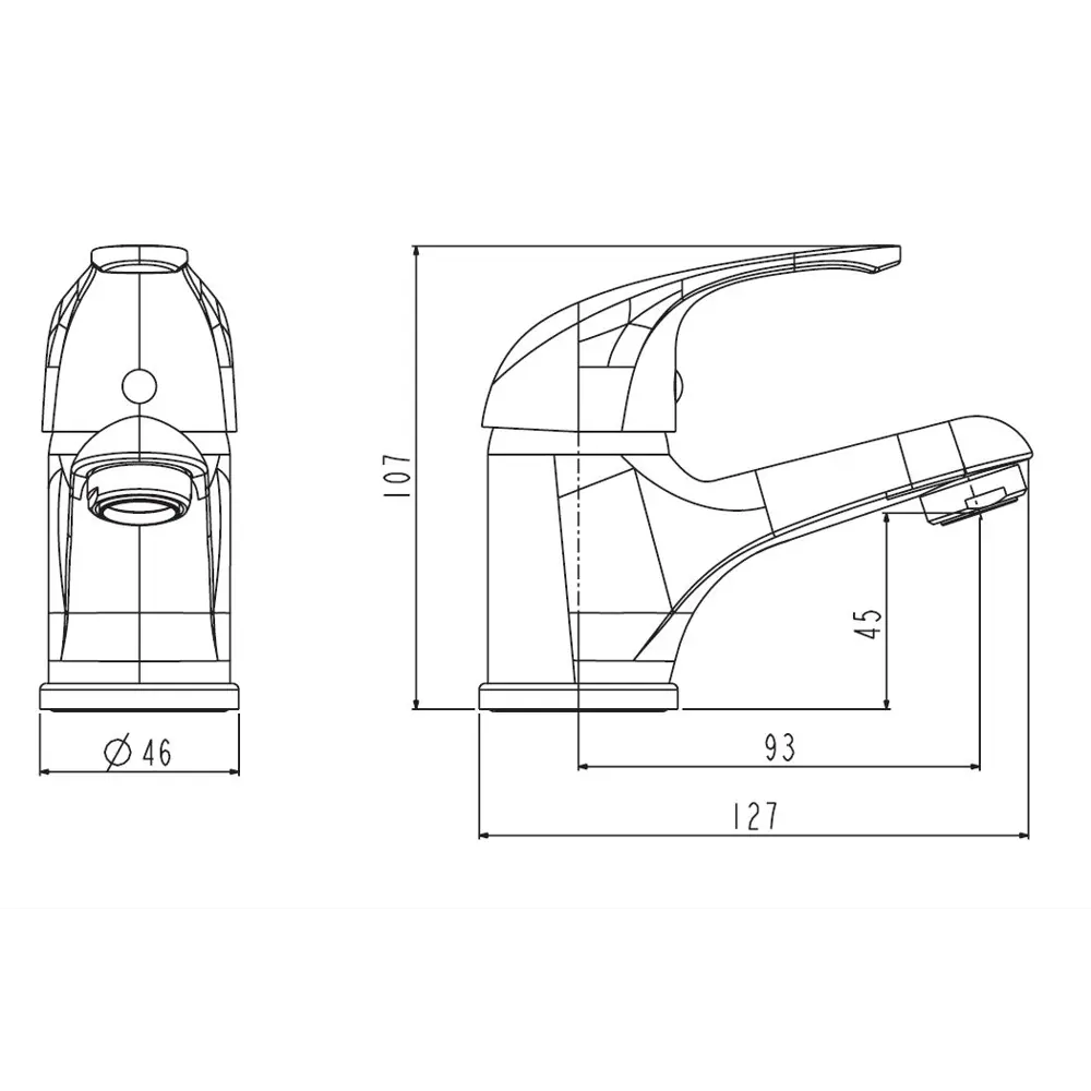 Смеситель для раковины Esko Riga RG 26 STLM-2186999 - Вид №1