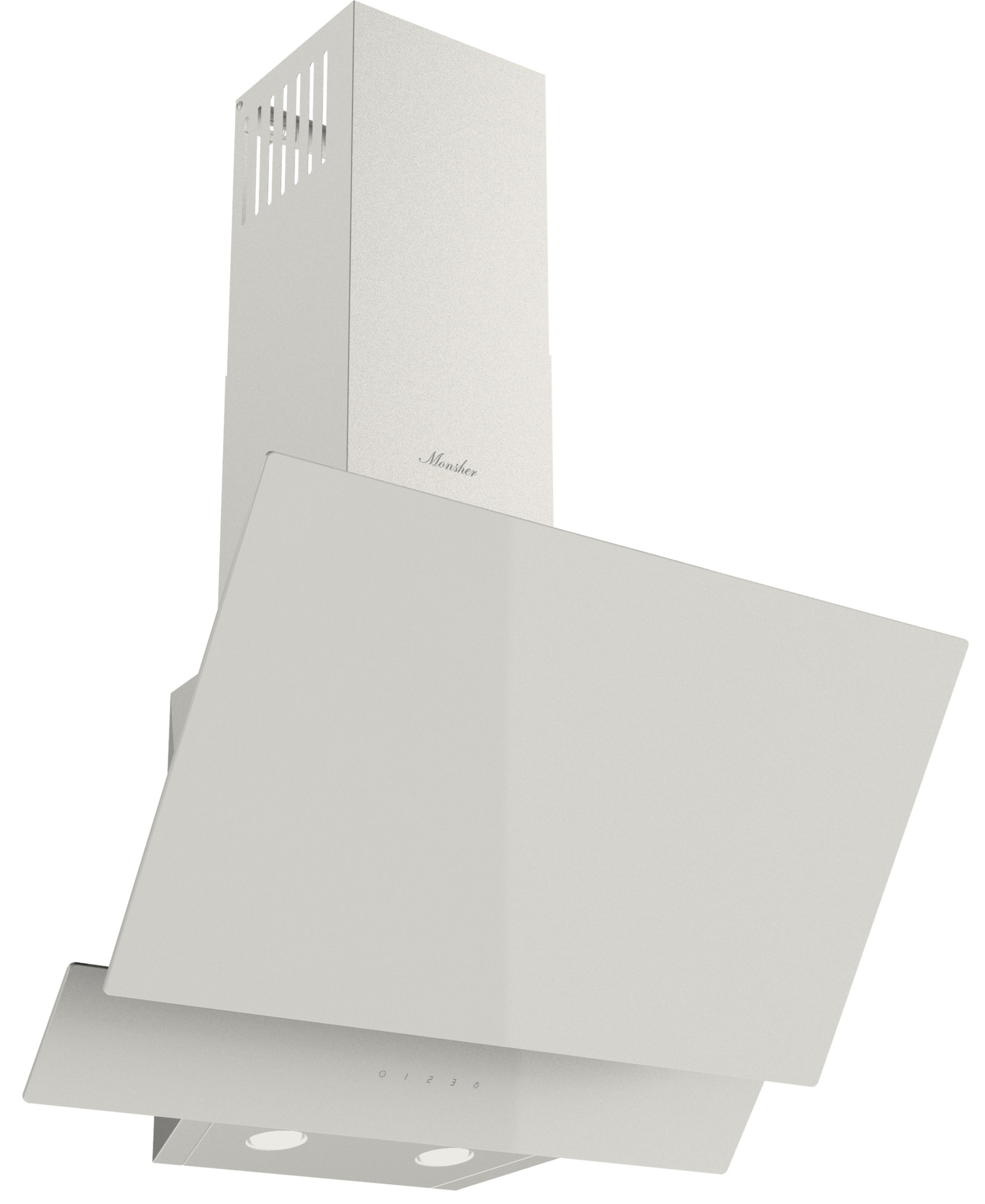 9903480 Вытяжка наклонная Monsher STELLA 60 Blanc белый/белый STDN-0001320