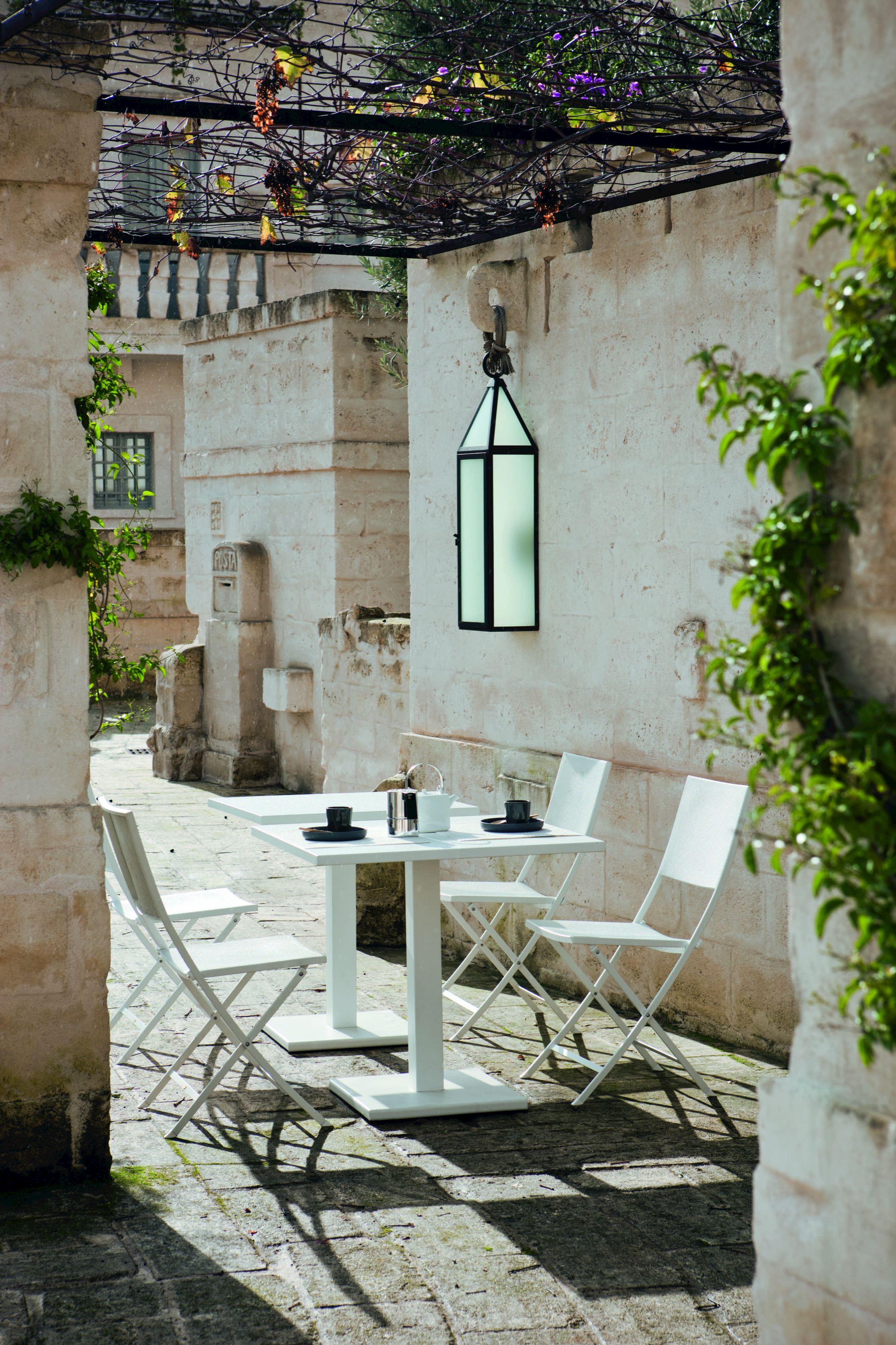 Железный квадратный стол Unopiù Conrad ARCH-00127961 - Вид №4