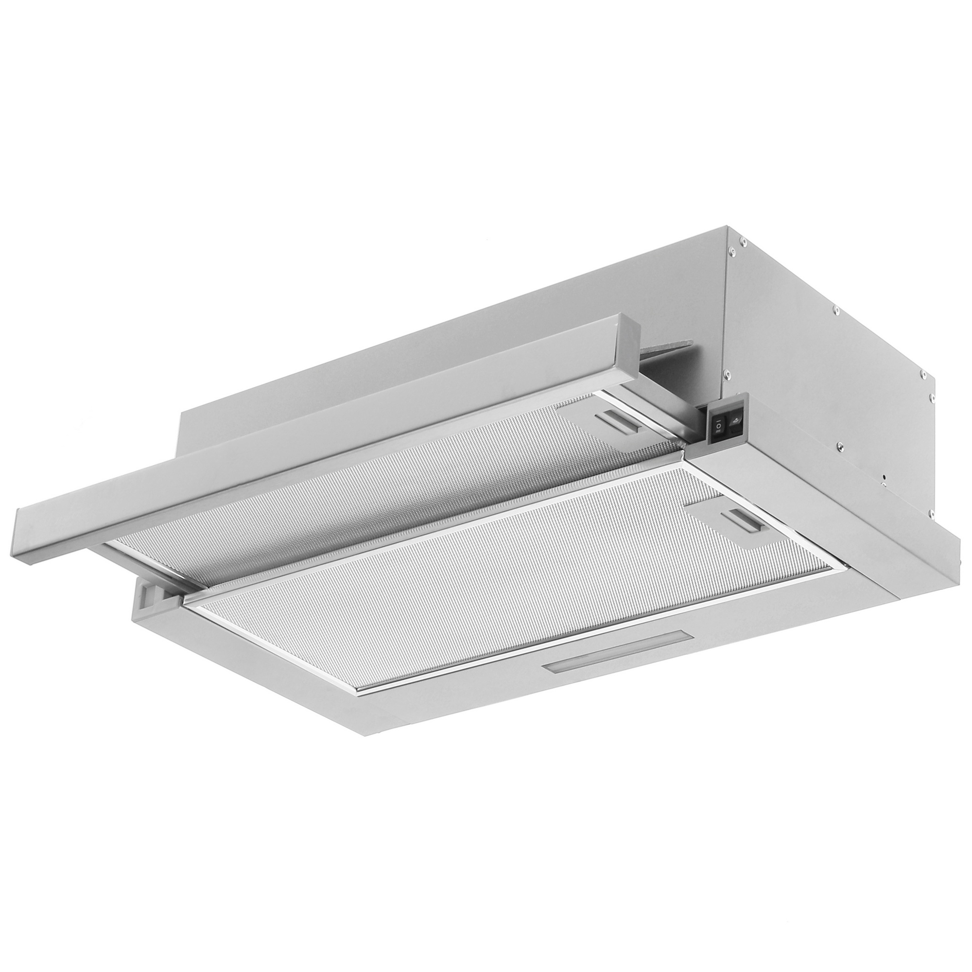 9975936 Вытяжка телескопическая Monsher LAUTREC 60 Acier серебристый/серебристый STDN-0055002 - Вид №2