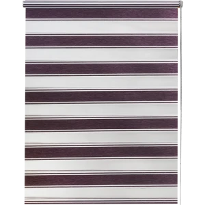 Штора рулонная день-ночь Дэли 60x160 см сиреневая