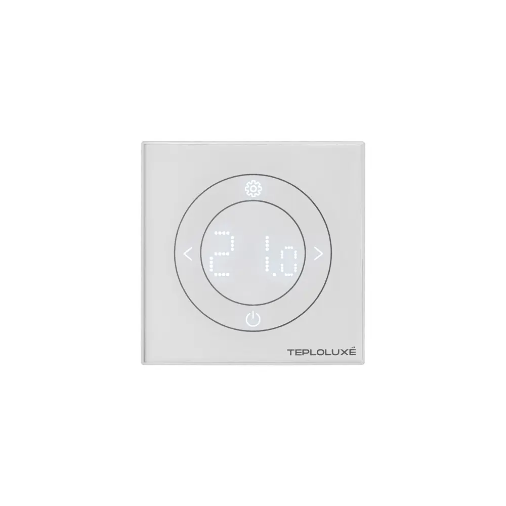 Терморегулятор для теплого пола Теплолюкс Solus сенсорный с Wi-Fi цвет белый STLM-2113805 - Вид №2