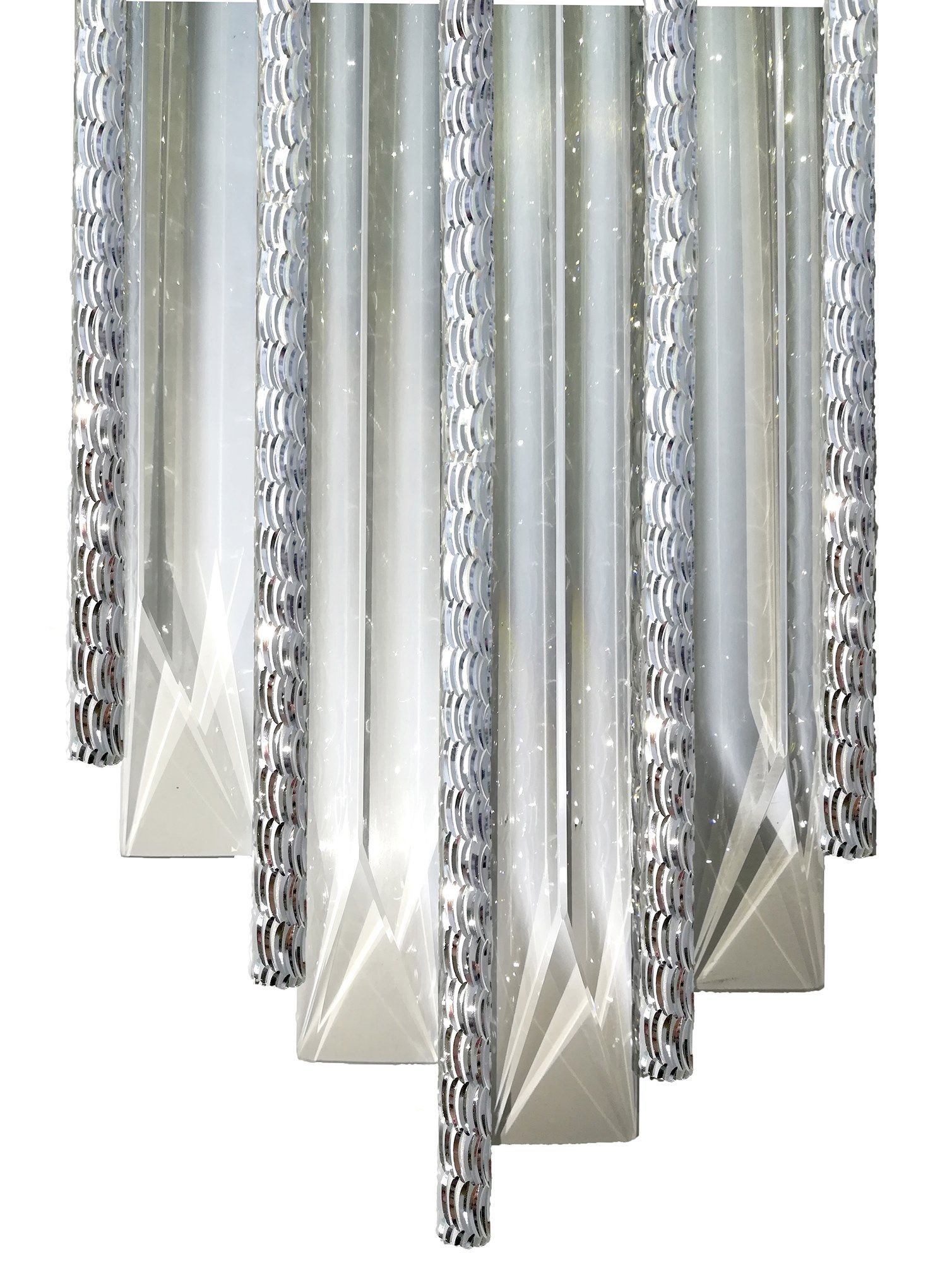 Светодиодный подвесной светильник из свинцового хрусталя Patrizia Volpato Diamante ARCH-00106659 - Вид №3