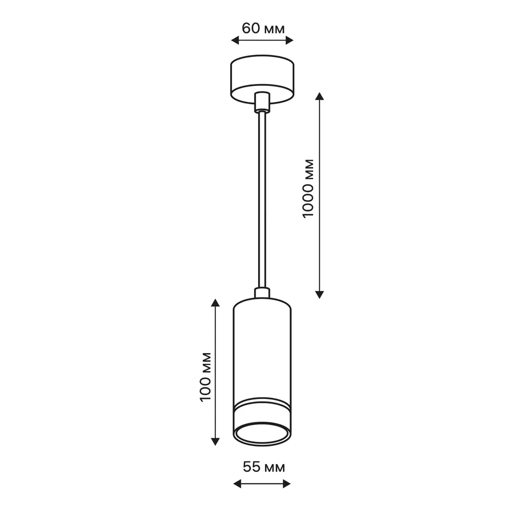 Спот точечный подвесной Ritter Arton 59986 9 GU10 цвет белый STLM-2164004 - Вид №14
