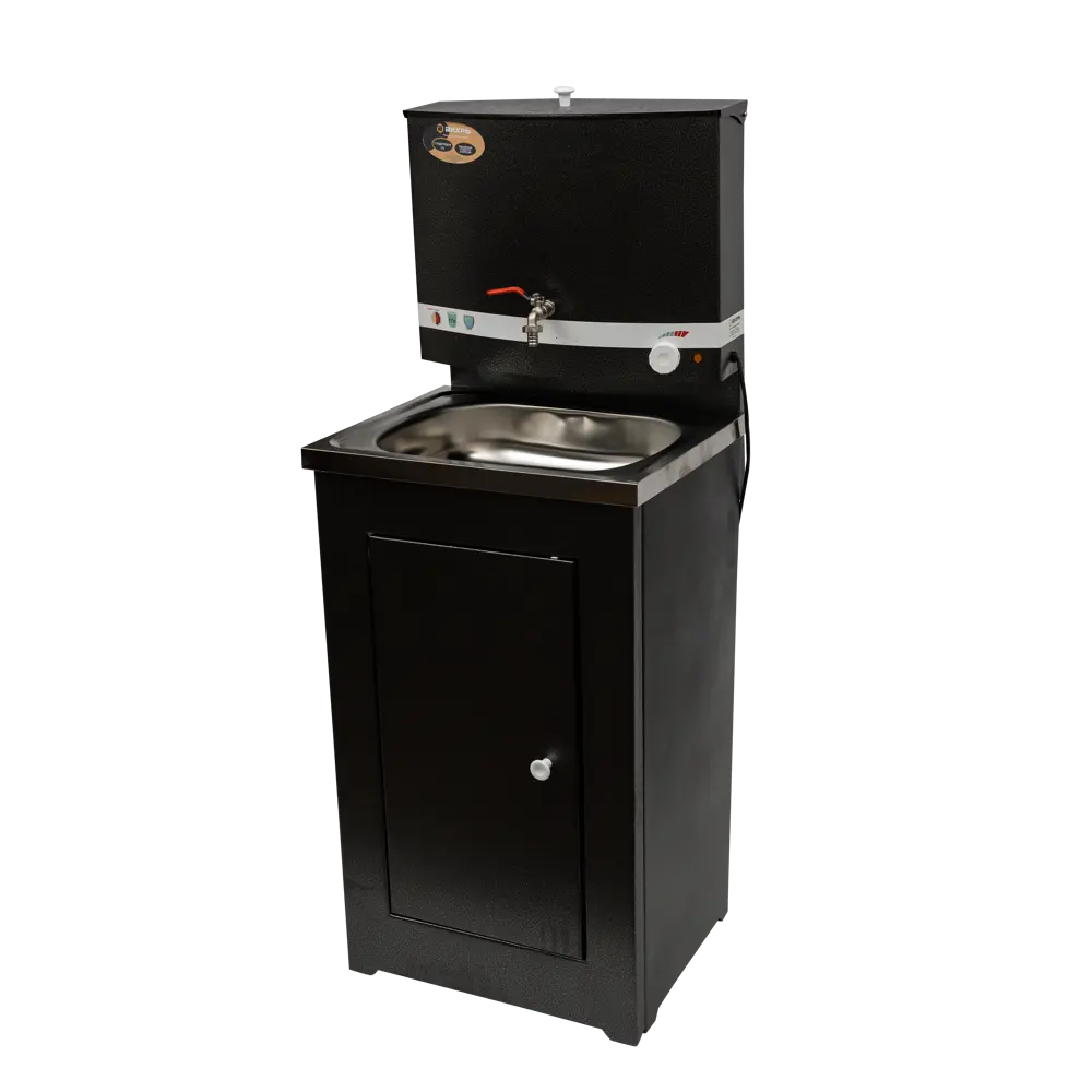 Умывальник Вихрь Люкс с подогревом нержавеющая сталь цвет медь STLM-2109158