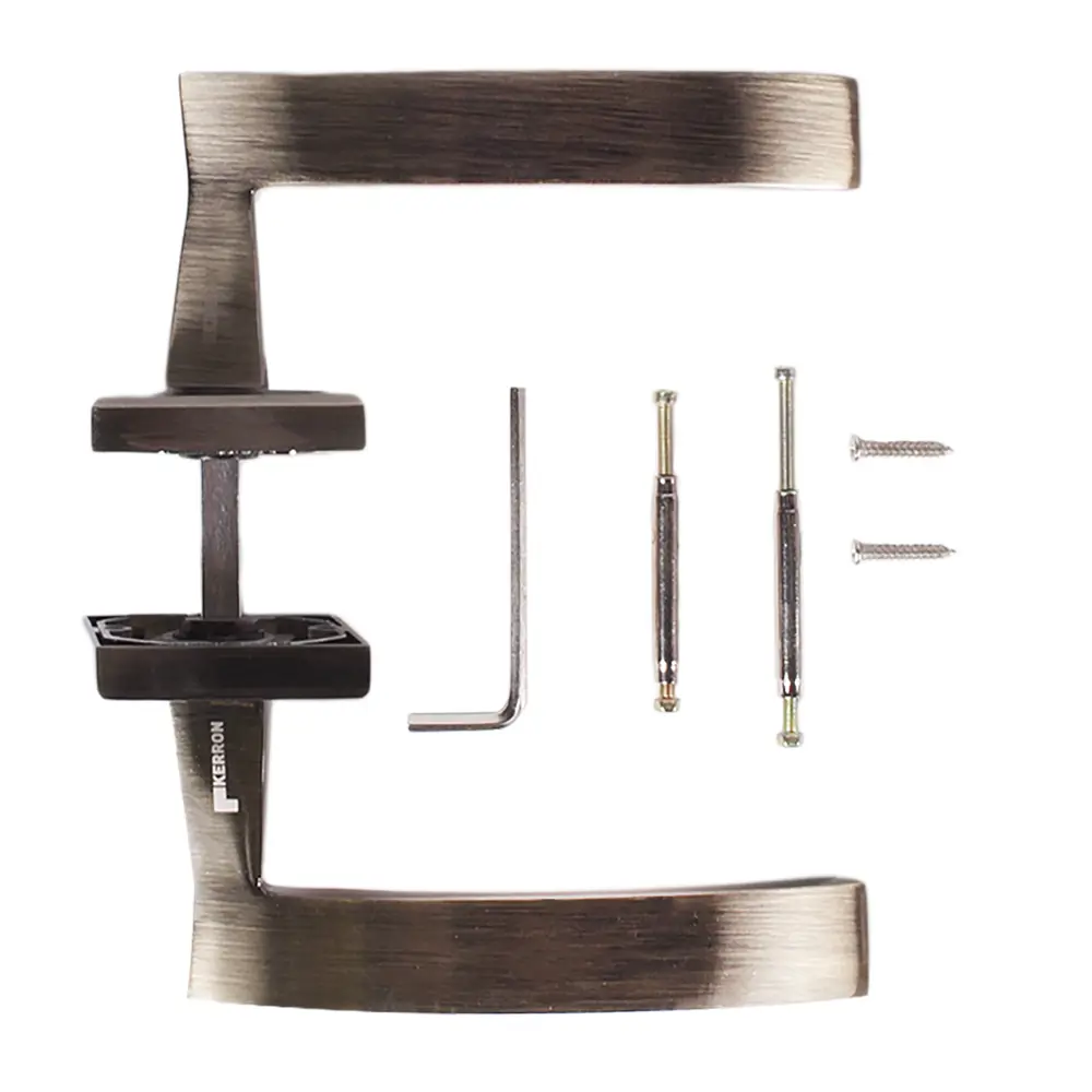 Ручка дверная на розетке Puerto, цвет бронза STLM-2027990 - Вид №2