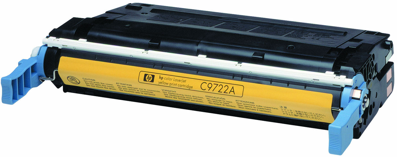 C9722A color laserjet yellow print cartridge HP Santreyd  - Вид №1