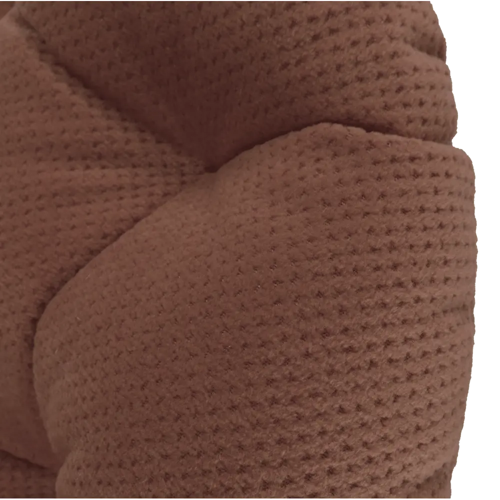 Подушка для стула Грид ø37 см цвет коричневый 82832868 STLM-2202418 LINEN WAY  - Вид №2